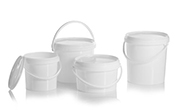 series plastic buckets