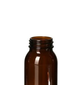 125 ml glass jar series Widemouth glass