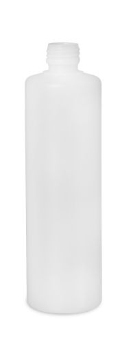 500 ml HDPE zylindrische Rundflasche
