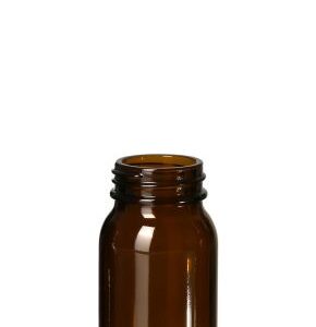 100 ml glass jar Widemouth glass