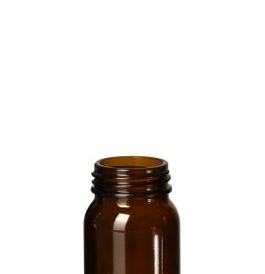 75 ml glass jar Widemouth glass