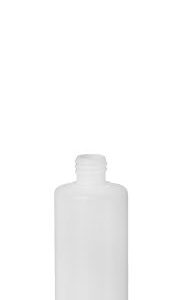 100 ml HDPE zylindrische Rundflasche