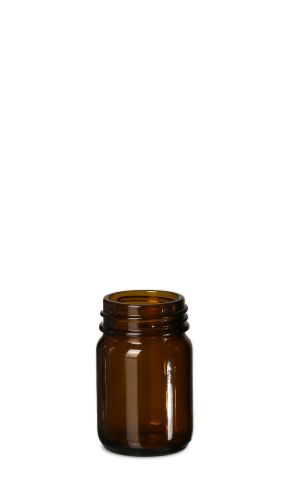 50 ml glass jar Widemouth glass