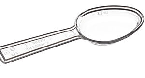 5 ml measuring spoon "Oval measuring spoon"